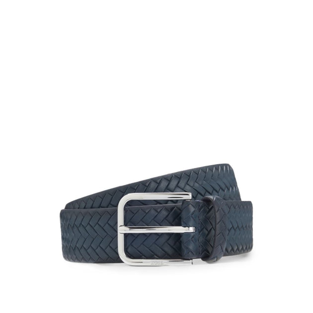 Boss Pin-buckle Belt Blue 38 2