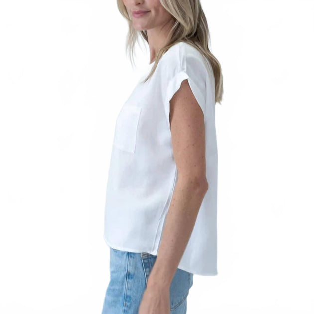 SIX/FIFTY Kaitlin Top Blue XSmall 4