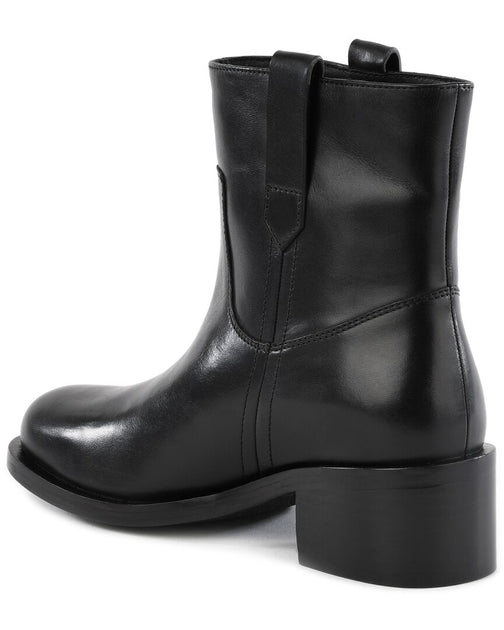 Seychelles Mid Leather Boot Black US 8.5 3