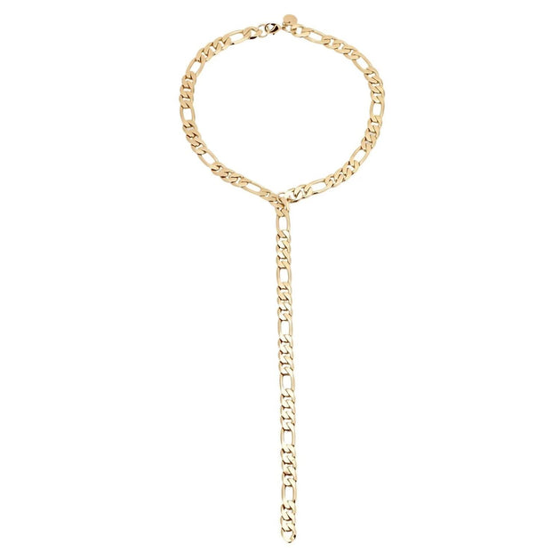 eklexic Axel Lariat Necklace Gold One Size 3