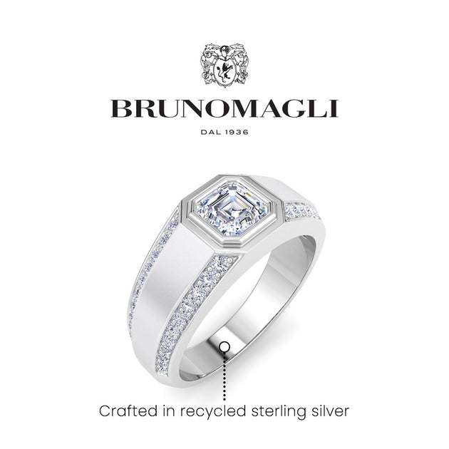 Bruno Magli Diamond Ring Multi US 8 7