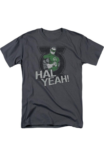 Gildan Green Lantern Hal Yeah T-Shirt Grey XXX-Large 2