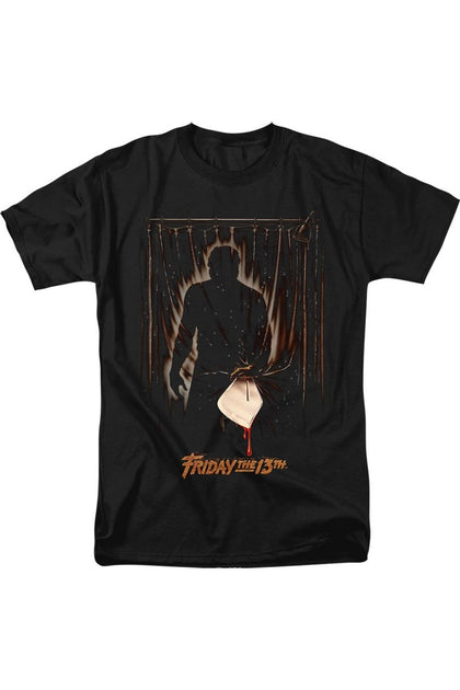 Gildan Friday the 13th Part 3 Poster Short Sleeve T-Shirt Black Small 2
