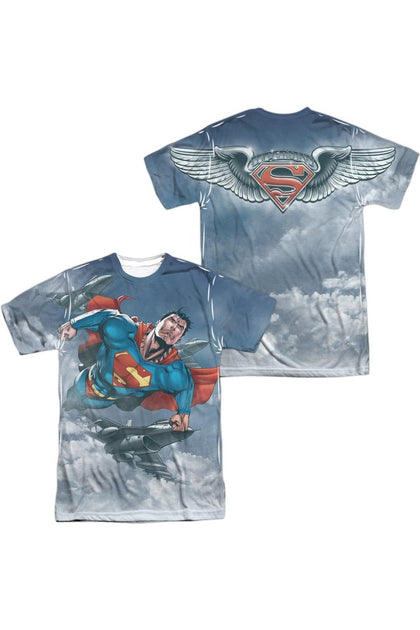 Gildan Superman T-Shirt Blue XXXLarge 2