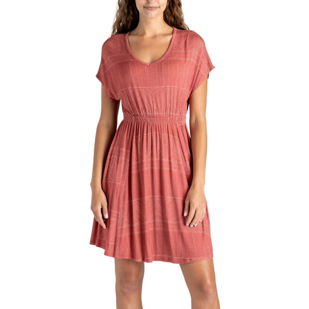 DM Merchandising Boardwalk Mini Dress Pink Small 2