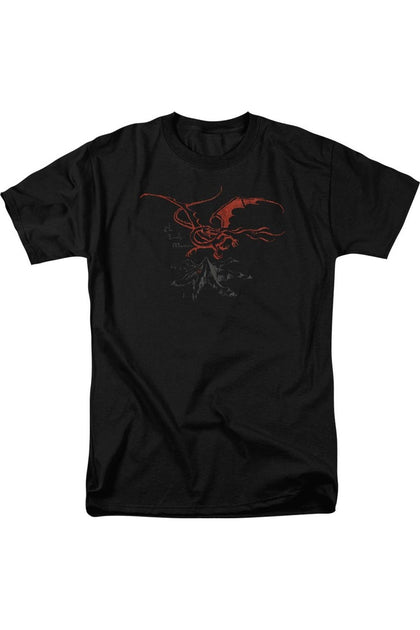 Gildan The Hobbit Smaug T-Shirt Black 4XLarge 2