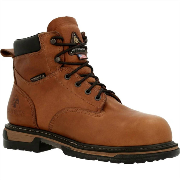  Rocky Ironclad Work Boot Brown 13 2