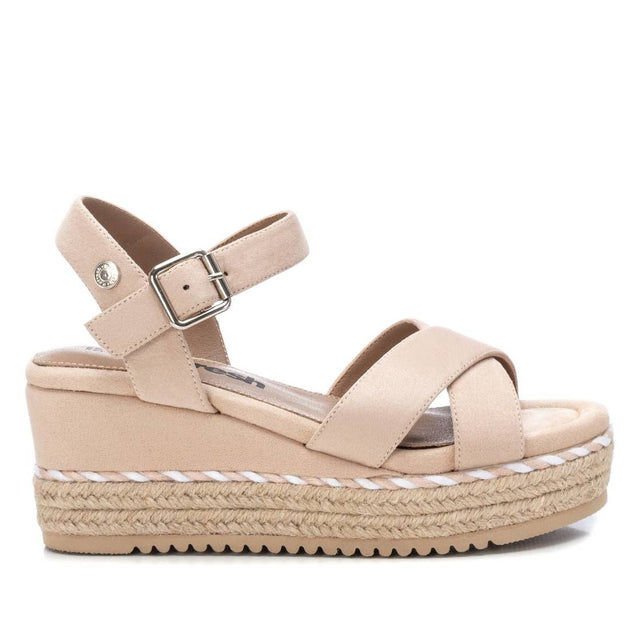 XTI Wedge Sandals Beige US 5 2