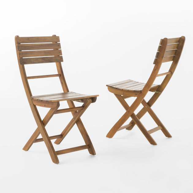Streamdale Folding Dining Chair Natural 3