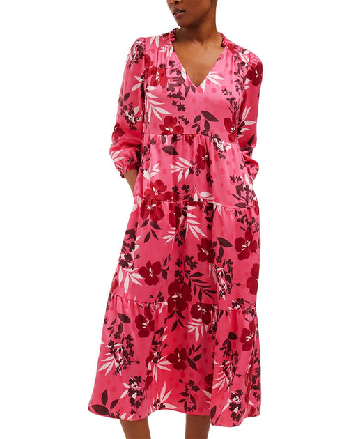 Draper James Katie Midi Dress Pink XSmall 2