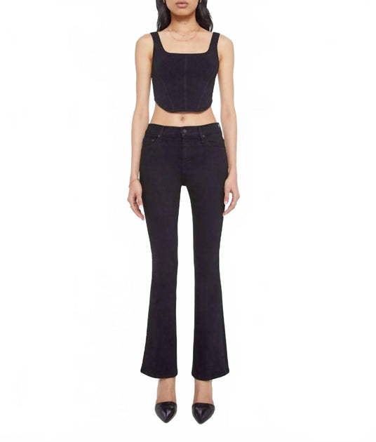 Mother Weekender Flare Jeans Black 29 2