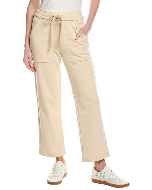 Lilla P Terry Pant Beige Medium 2