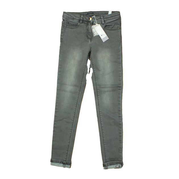 Jacadi Girls Skinny Jeans Grey US 8 2