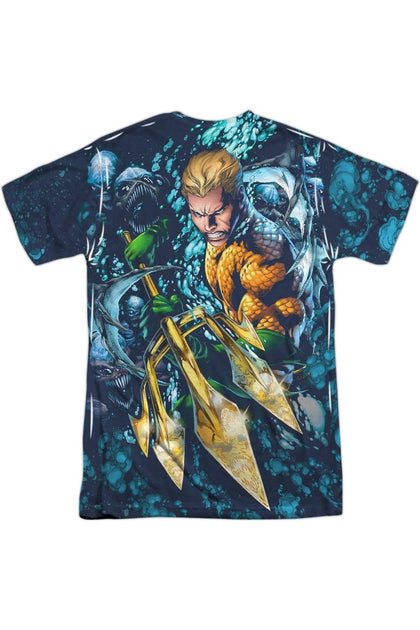 Gildan Justice League Trident Short Sleeve Crew Tee Multi Medium 3