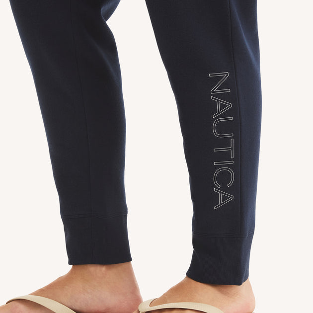 Nautica Logo Jogger White Small 4
