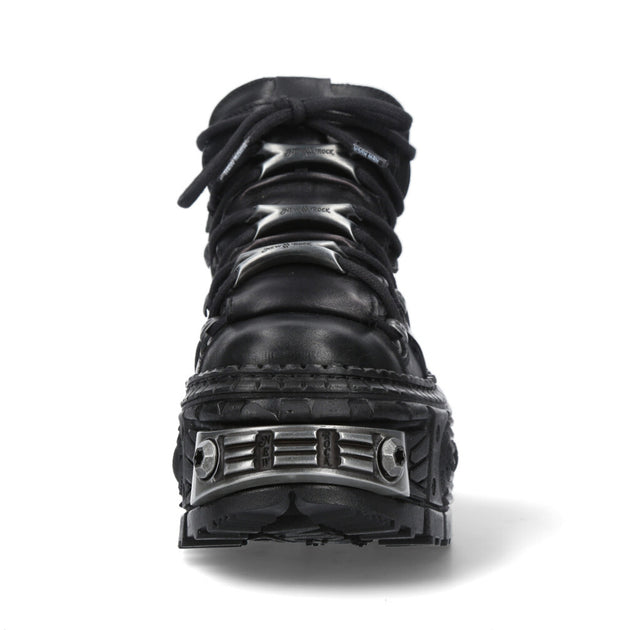 New Rock WALL106-S10 Platform Boots Black EU 43 4