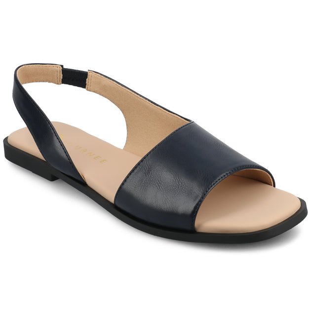Journee Collection Brinsley Flat Sandals Multi US 8 2