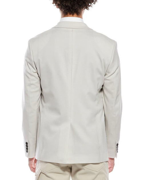 Theory Kanan Wool-Blend Jacket Grey US 46 Regular 3