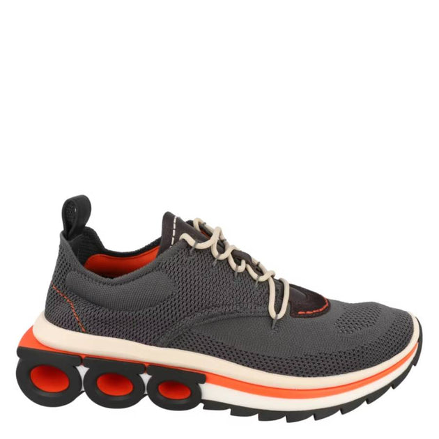 靴 Salvatore Ferragamo NIMA KNIT 9 1/2 M Salvatore Ferragamo Ferragamo Nima Knit Gancini Low-Top Sneakers