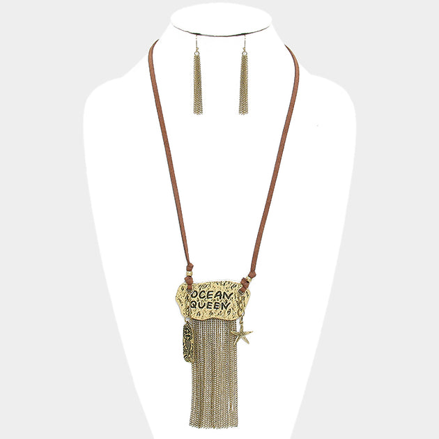 FASHNZFAB Ocean Queen Collier Pendentif Argent 4