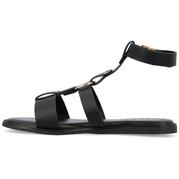 Journee Collection Eleanora Sandal Black US 8 3