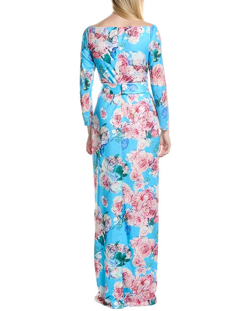 Rene Ruiz Off-The-Shoulder Gown Multicolor US 4 3