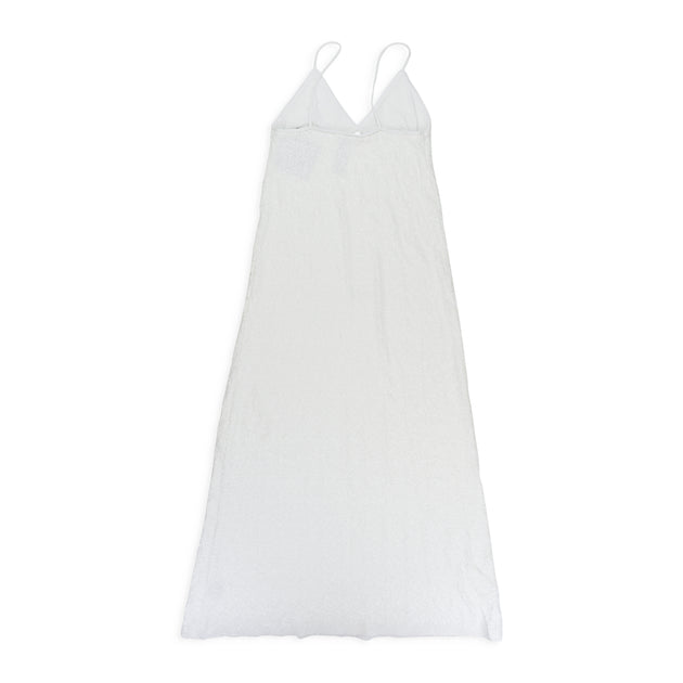 norma kamali white sequin dress Sequined minidress in white - Norma Kamali