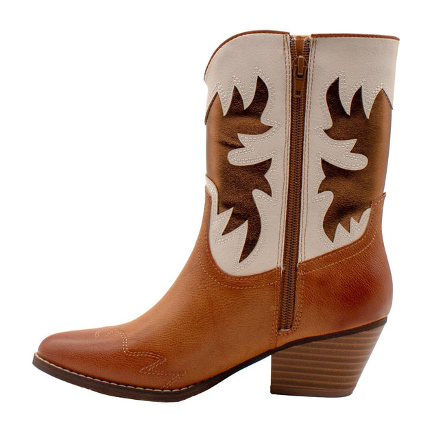 VOLATILE Spur Western Boot Brown US 11 3
