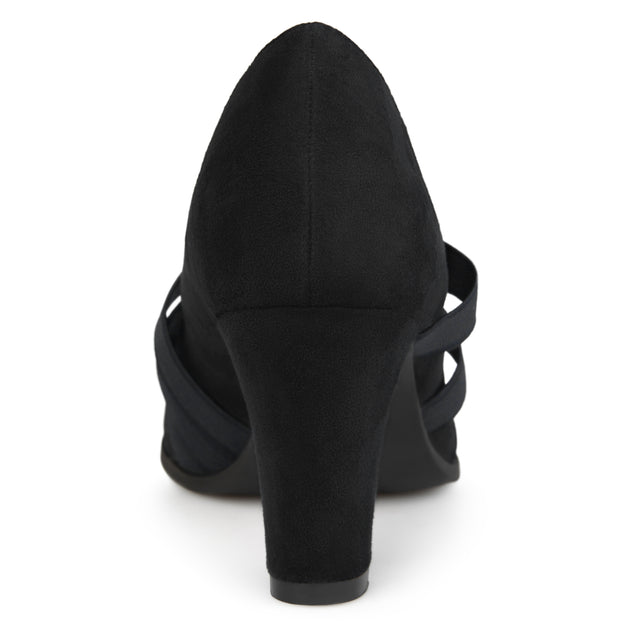 Journee Collection Loren Pump Grey US 6 4