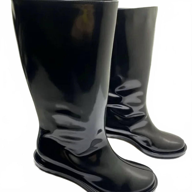 Simone Rocha Clear Heel Rain Boots Black US 6 3
