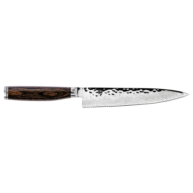 Shun Premier 6.5-Inch Serrated Utility Knife 2