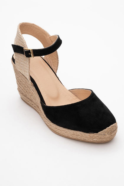 Forever & Always Shoes Sinta Platform Espadrille Multi US 5.5 2