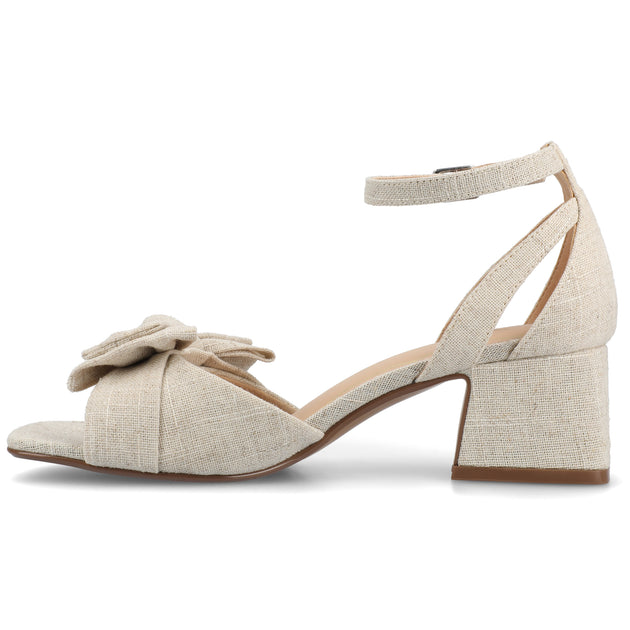 Journee Collection Zevi Sandals Pink US 9.5 3
