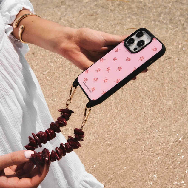 Cordée Cases Coral Cove Set Chaîne Téléphone Rouge 3