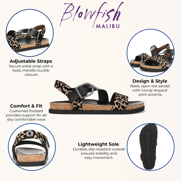 Blowfish Malibu Lance Sandalen Braun 38 6