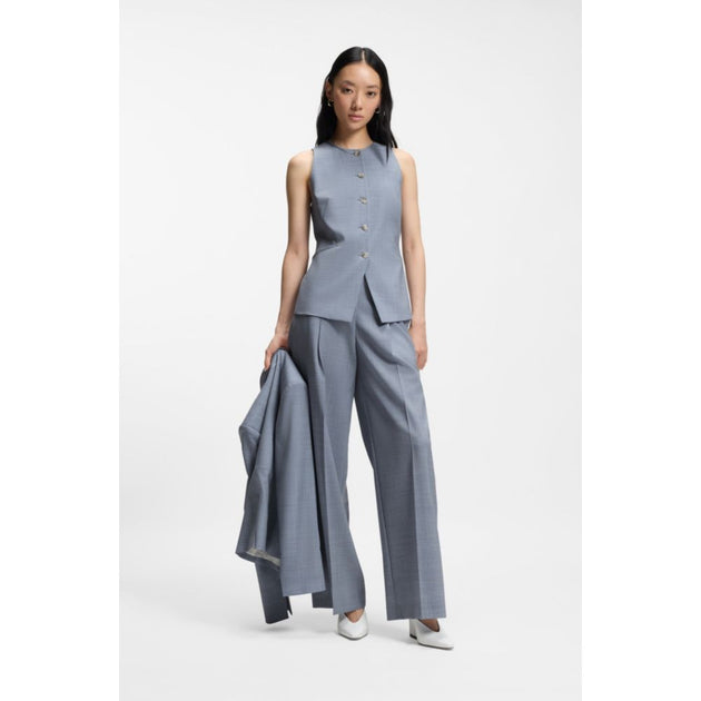 Boss Pantalon Regular-fit gris US 6 3