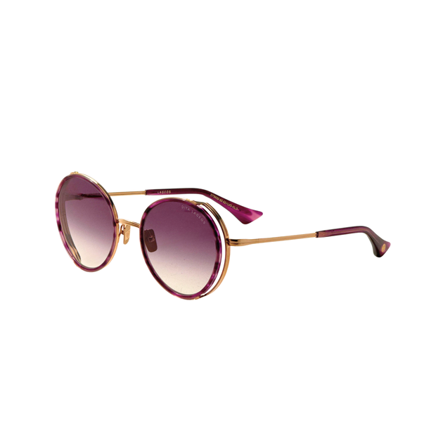 Dita DTS532 Round Purple 52mm Sunglasses 3