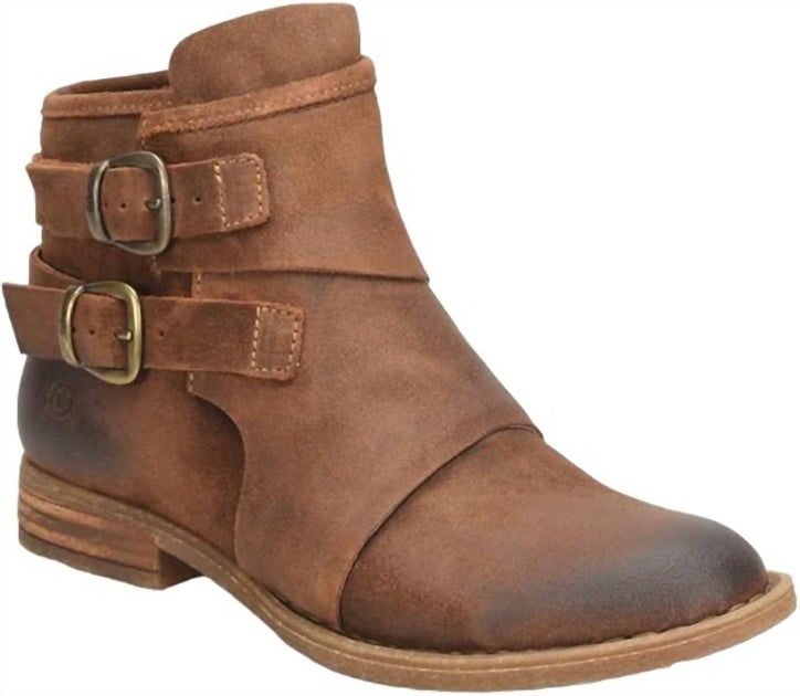 Born Moraga Ankle Boot Brown 8 2