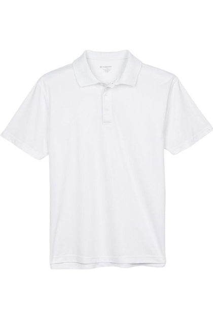 Harriton Polyester Jersey Polo White 4XLarge 2