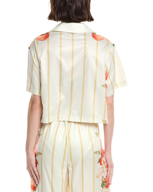 La Porte Ruby Boxy Shirt Yellow Small 3