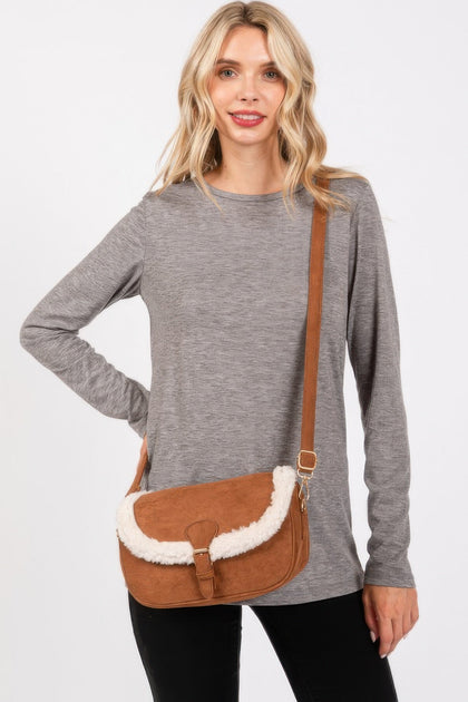 FASHNZFAB Crossbody Bag Black One Size 3