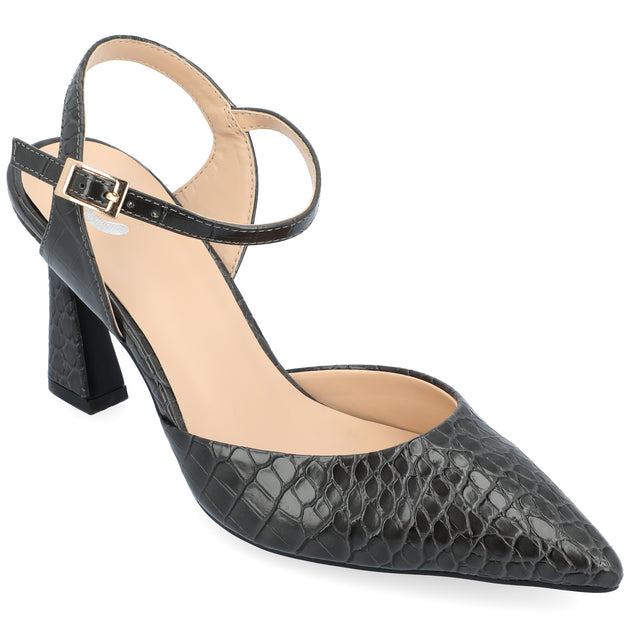 Journee Collection Nixey Pumps Black US 12 2