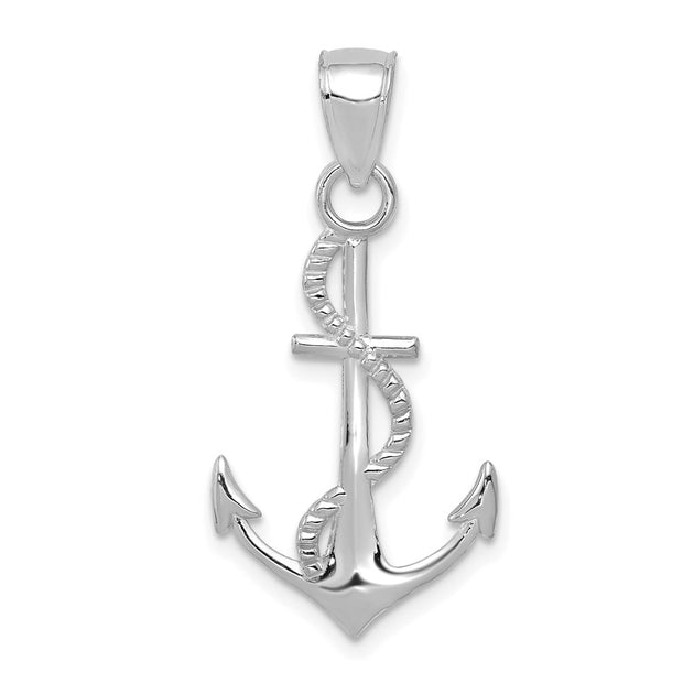 Diamond2Deal Anchor Rope Pendant Gold 2