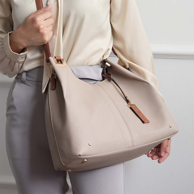 MKF Collection Mia K. Estelle Shoulder Bag Grey Medium 4