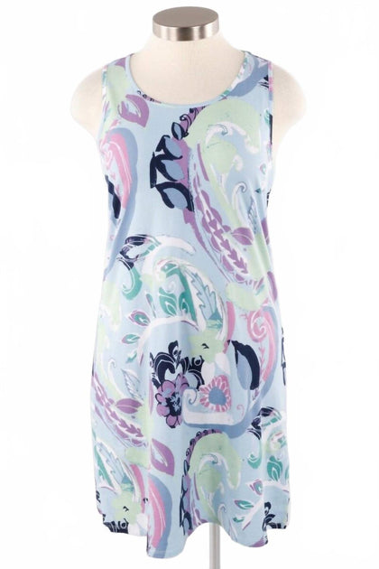 Habitat Boho Paisley Tank Dress Multi Large 2