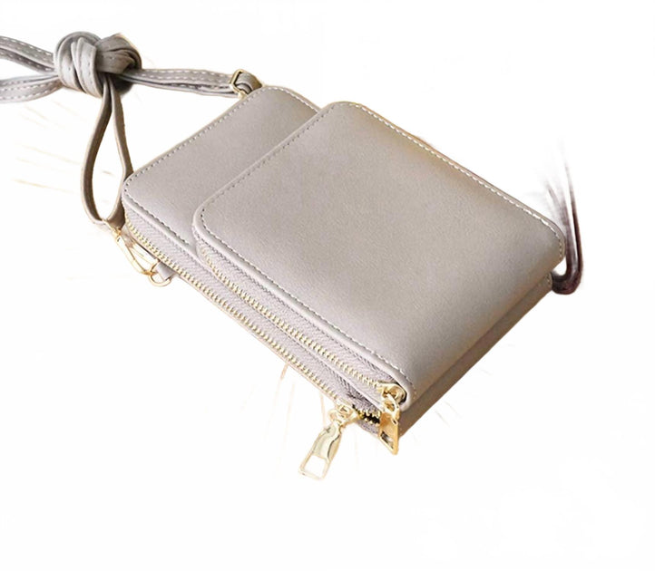 42POPS Crossbody Messenger Bag Grey One Size 2