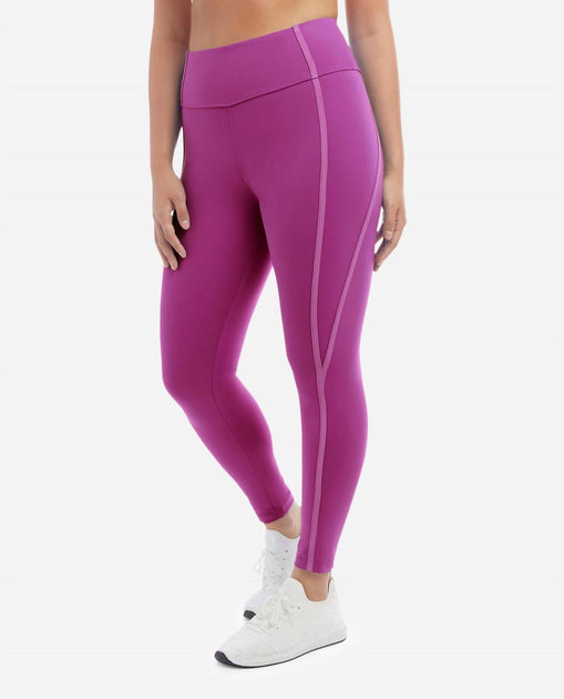 Danskin Corset 7/8 Supersculpt Waistband Legging Pink Small 4