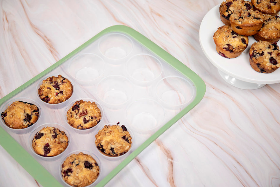 Henning Lee Look and Cook Silicone Muffin Pan Moss 3