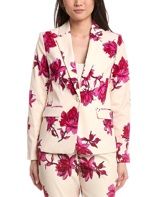 Tahari ASL Blazer Beige US 8 2