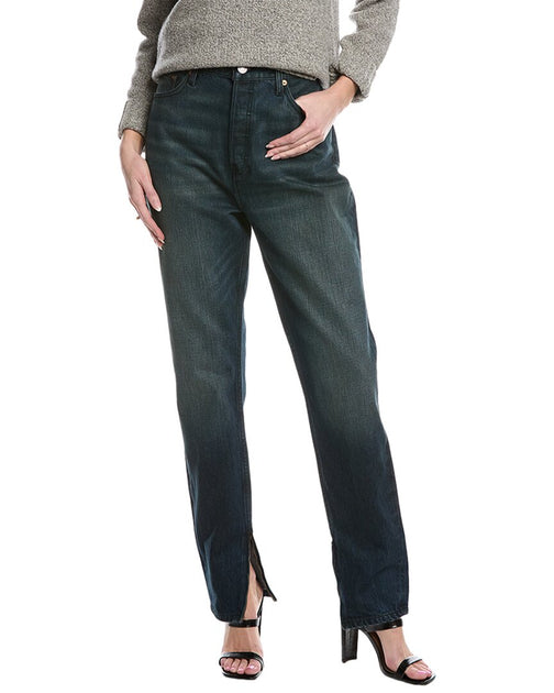RE/DONE Midnight Super High Drainpipe Jean Blue 23 2